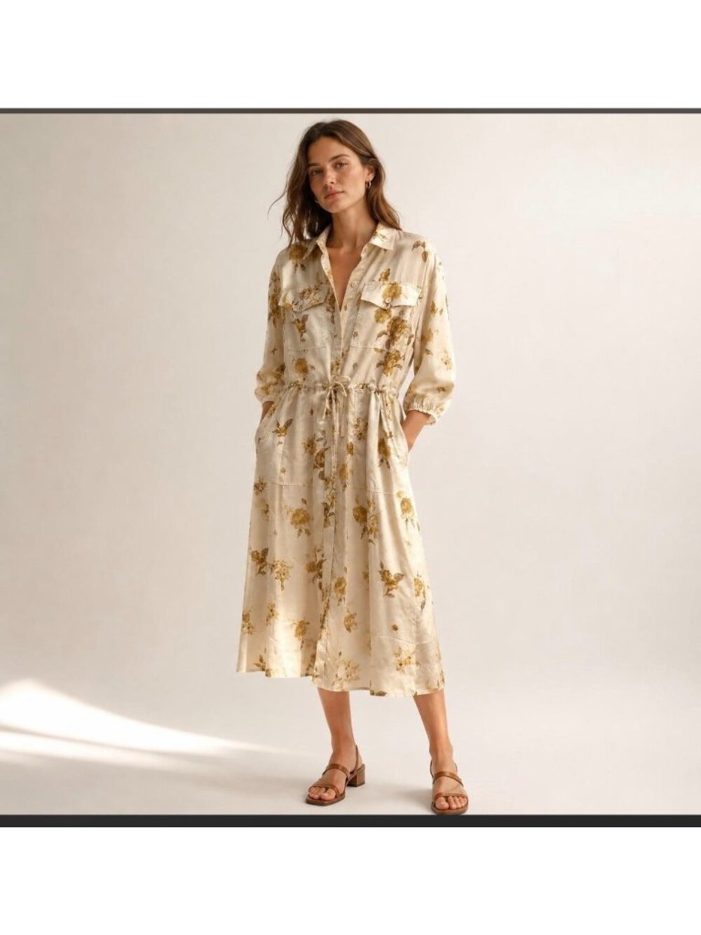 Woolrich x Target collaboration utility pockets and a cinched drawstring waist L